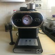 img 1 attached to Rozhkovy coffee maker Kitfort KT-702, black review by Dorota Dorota ᠌
