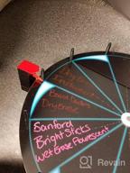 img 1 attached to DIY Insertable Prize Wheel, 18-Inch Tabletop Spinning Wheel With 14 Slots And Fortune Design - Ideal For Carnival And Spin Games - WinSpin DIY Series review by Marcus Hardin