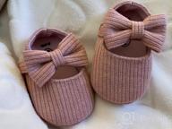 картинка 1 прикреплена к отзыву Warm & Cozy Infant Booties - Ohwawadi Fleece Slippers For Baby Boys & Girls от Joe Medlin