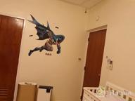 img 1 attached to Batman Blue Peel And Stick Wall Decal By RoomMates - RMK1864GM review by Steven Hanson