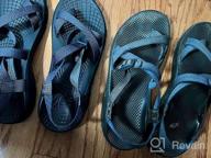 img 1 attached to Chaco Volv Forest Solid Sandal review by Greg Wilkerson