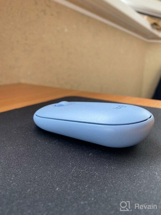 img 1 attached to Wireless Bluetooth Graphite 🖱️ iPad Mouse - Logitech Pebble i345 review by Elang ᠌