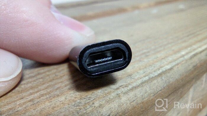 img 2 attached to MicroUSB adapter (F) - Type-C (M) GSMIN Cay (Black) review by Alexander Bambang ᠌