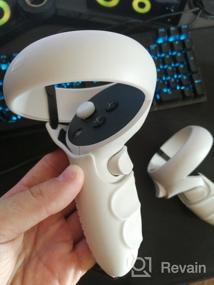 img 7 attached to Plastic Controller Covers for Oculus Quest 2 White