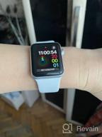 img 1 attached to Renewed Apple Watch Series 3 GPS + Cellular, 38MM Silver Aluminum Case with White Sport Band review by Adisorn Khamkon ᠌