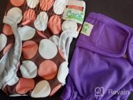 img 1 attached to Cos2Be Female Dogs Diapers Washable Reusable Wraps,Soft & Comfortable Diapers For Small To Middle Dog-Pack Of 3(XS) review by Eric Alcantara