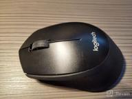 img 1 attached to 🖱️ Logitech M330 Silent Plus Wireless Mouse - Black | USB Nano Receiver | 1000 DPI Optical Tracking | 3 Buttons | 24-Month Battery Life | Compatible with PC/Mac/Laptop/Chromebook | 2.4 GHz review by Kio Park ᠌