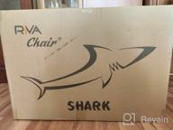 img 2 attached to Riva SHARK office chair, upholstery: textile, color: black review by Wiktor Franko ᠌