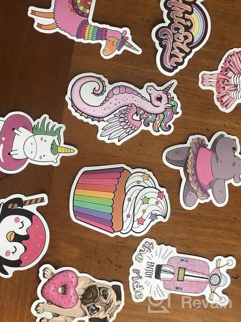 img 1 attached to 250 Adorable Vinyl Stickers For Girls - Perfect Gifts For Kids, Teens, And Girls - Waterproof Stickers For Hydroflask And Water Bottles review by Ashley Turner