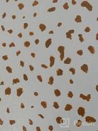 img 1 attached to STENCILIT® Cheetah Wall Stencils For Painting Nursery XL Size 24“X37.5” Cheetah Print Wall Stencil Wall Stencils For Painting Large Pattern review by Aaron Franklin