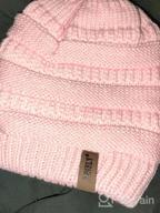 картинка 1 прикреплена к отзыву 3Pcs Kids Winter Beanie Hat Scarf Gloves Set: Warm Fleece Lined Thermal Sets For Boys & Girls Ages 2-14 Years Old от Gerardo Cibrian
