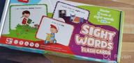 img 1 attached to Coogam Sight Words Flashcards - 220 Dolch Sightwords Game With Pictures & Sentences,Literacy Learning Reading Cards Toy For Kindergarten,Home School Kids 3 4 5 Year Old review by Lacey Tschosik