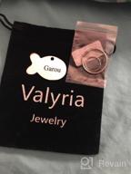 img 1 attached to Personalize Your Pet'S Safety With Valyria Stainless Steel Fish-Shaped ID Tags review by Chris Walker