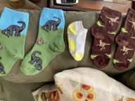 img 1 attached to Dino Triple Treat Socks for 🦖 Little Boys: Jefferies 3-7 Pack of 3 review by Colin Zilinskas