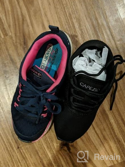 img 1 attached to 💃 Canvas Dance Sneaker for Little Kids/Big Kids by Capezio - DS03 review by Micheal Looney