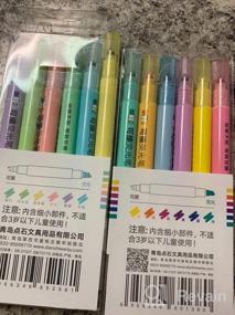 img 7 attached to 12-Pack MOACC Double-Head Erasable Highlighters With Smooth Writing Chisel Tips In Assorted Colors
