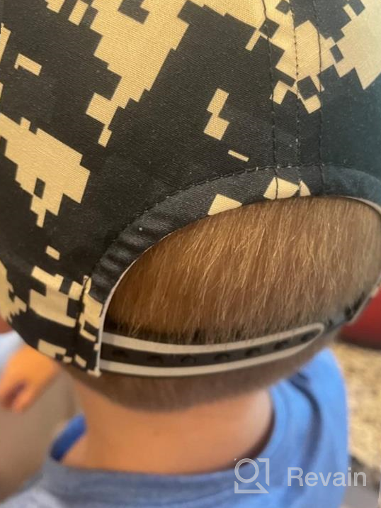 img 1 attached to 🧢 Ami&amp;Li Tots Trucker Sun Hat: Toddler Baseball Cap for Boys and Girls - Thin, Breathable Design review by Derrick Villarreal