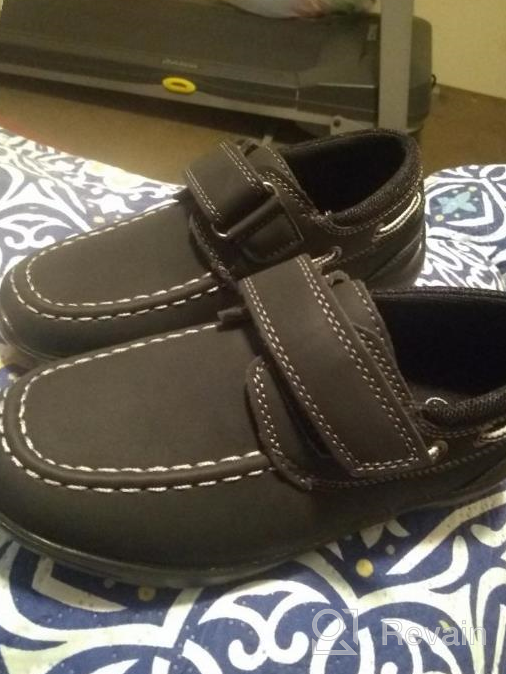 img 1 attached to 👞 Hawkwell Loafers - Casual School Shoes for Toddler Boys review by Evan Austin