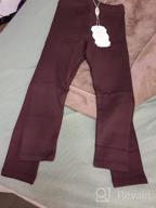 img 1 attached to Lilax Girls Basic Length Leggings Girls' Clothing in Leggings review by Shawn Mcfee