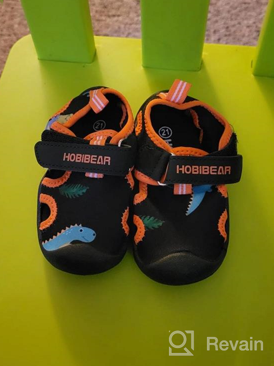 img 1 attached to Lightweight Sandals for 👧 Toddler Girls - HOBIBEAR Girls Shoes review by David Perez