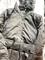 img 1 attached to Men'S Winter Puffer Jacket With Quilted Padding And Hood By Bellivera Parka review by Isaiah Boys