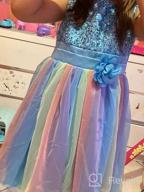 картинка 1 прикреплена к отзыву Rainbow Sequin Tutu Dress For Flower Girls: Ideal For Birthday Parties, Pageants And Special Occasions, By JerrisApparel от Bryan Gibbons