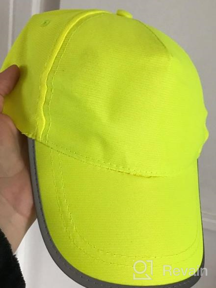 img 1 attached to 🧢 Korntex Boys' High-Viz Yellow Cap - KXCAPG54, One Size: Stay Visible and Safe! review by Mark Meyer