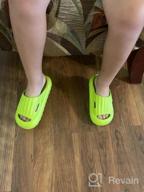 img 1 attached to 👟 Breathable Boys' Sandals with Anti-Slip, Non-Collision Slippers Technology review by Kevin Parker