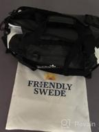 img 1 attached to 🎒 The Friendly Swede Waterproof Duffel Bag Backpack: A Versatile 35L VAXHOLM Roll Top Dry Bag for Gym, Travel, and Sports review by Ken Barnett