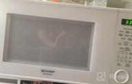 img 1 attached to Sharp Countertop Microwave Oven ZR559YK 1.8 Cu. Ft. 1100W Black With Sensor Cooking review by Steve Yang