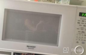 img 6 attached to Sharp Countertop Microwave Oven ZR559YK 1.8 Cu. Ft. 1100W Black With Sensor Cooking