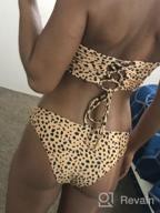 img 1 attached to Stand Out This Summer With StarVnc'S Stylish Two-Piece Leopard Print Bikini Set review by Samantha Sanchez