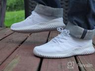 img 1 attached to 💨 Lightweight and Comfortable Darkgrey Autper Sneakers review by Jayshawn Webb