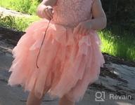 img 1 attached to 👸 Tutu Lace Flower Girls' Cake Dress Skirts: Perfect for Princess Birthday Parties review by Benjamin Michels