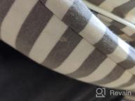 img 1 attached to Comfortable & Versatile Nursing Pillow For Expecting And New Mothers - Dordor & Gorgor Pregnancy Pillow, Grey Stripes review by Josh Thompson