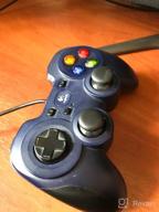 img 1 attached to 🎮 Logitech F310 Wired Gamepad Controller with Console-Like Layout and 4-Way Switch D-Pad for PC - Blue review by Michael Baek ᠌