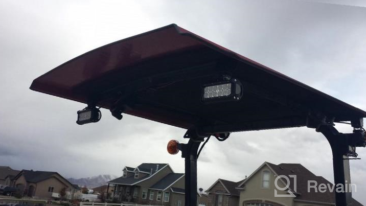 img 1 attached to Powerful 18W LED Flood Light With 60 Degree Spread For Off-Road, Construction, Tow Trucks, Marine, And Utility Applications - LAMPHUS CRUIZER 4 With IP67 Rating review by Gavin Ghram