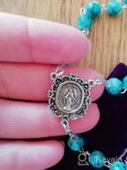 img 1 attached to 🔹 Catholic Miraculous Turquoise Jewelry for Boys at Nazareth Store review by Alex Tellekson