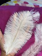 img 1 attached to Sowder 50Pcs Natural 8-10Inch(20-25Cm) Ostrich Feathers Home Wedding Decoration(Black) review by Ghostnote Azevedo