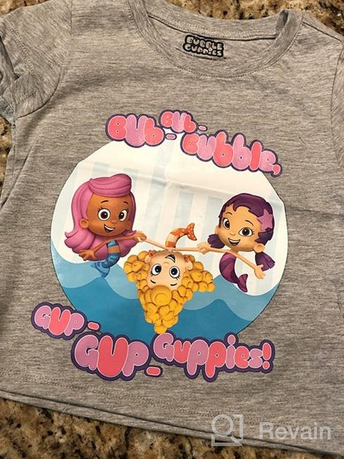 img 1 attached to 👚 Bubble Guppies Toddler T Shirt Heather Girls' Clothing - Fun and Fashionable Attire for Your Little Ones! review by Alexandra Griego