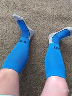img 1 attached to Pack Of 5 Kid'S Soccer Socks With Knee High Tube Design And Towel Bottom - Ideal For Football With Pressure Fit For Little And Big Kids (Ages 4-13) review by Vinay Mickel