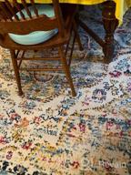img 1 attached to Add A Bohemian Flair To Your Space With Rugshop'S Vintage Distressed Area Rug - 5' X 7' Multi review by Marcus Rash