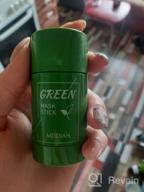 img 1 attached to Black Dot Stick Mask/Against Pimple/Green Tea Extract/Cleaning/Green Clay/Clay Mask review by Adrianna Jaroszak (A ᠌