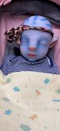 img 1 attached to Lifelike Vollence Elf Silicone Baby Doll – Realistic Newborn Angel Girl For A Touch Of Magic review by Bruno Gilbert