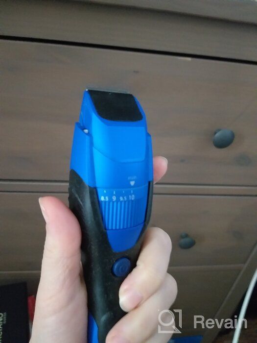 img 2 attached to Experience Precision and Convenience with the Panasonic Cordless Men's Beard Trimmer - ER-GB40-S (Blue) review by Doyun Park ᠌