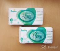img 3 attached to Pampers Aqua Pure Wipes: Four-Pack for Gentle and Effective Baby Care review by Agata Swornowska-Kur ᠌