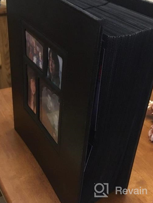 img 1 attached to Extra Large Capacity Family Wedding Photo Album - Holds 600 4X6 Horizontal And Vertical Pictures - Ywlake 600 Pocket Album In Blue Color review by Antonio Santiago