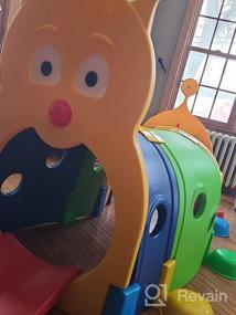 img 7 attached to Веселый и красочный туннель Qaba Caterpillar для игр малышей: идеально подходит для приключений в помещении и на открытом воздухе!