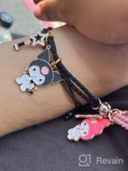 img 1 attached to 💑 Kuromi and My Melody Magnetic Bracelets: Attract and Match with Your Loved One! review by Raymond Wade