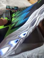 img 1 attached to Skechers S-Lights Vortex Flash Zorent Sneaker for Boys review by Dang Reid